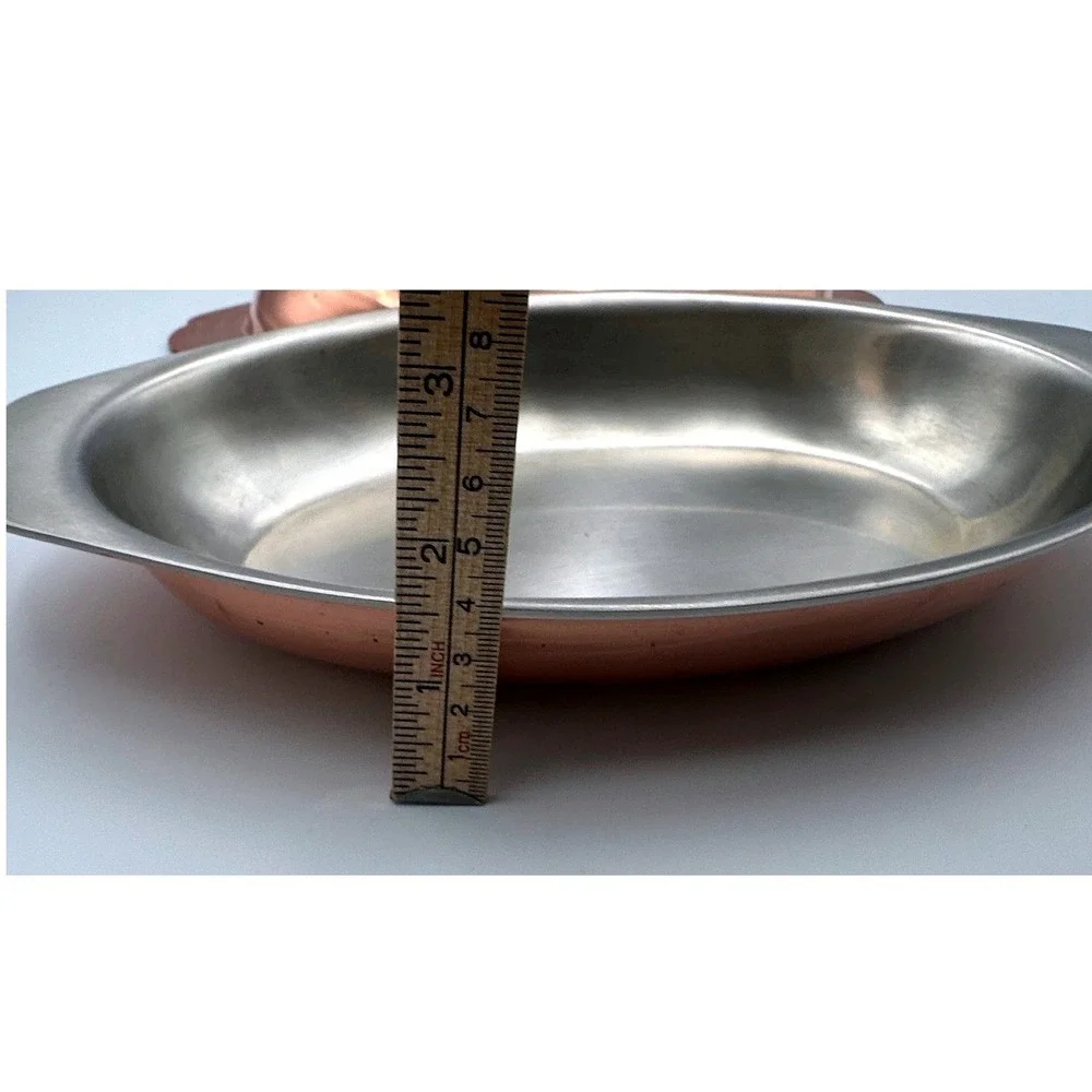 RARE Oneida PremierWare Copperclad Individual Flambe Pan Stainless‎ Steel NEW
